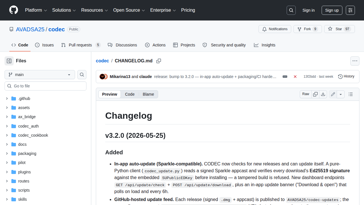 Changelog